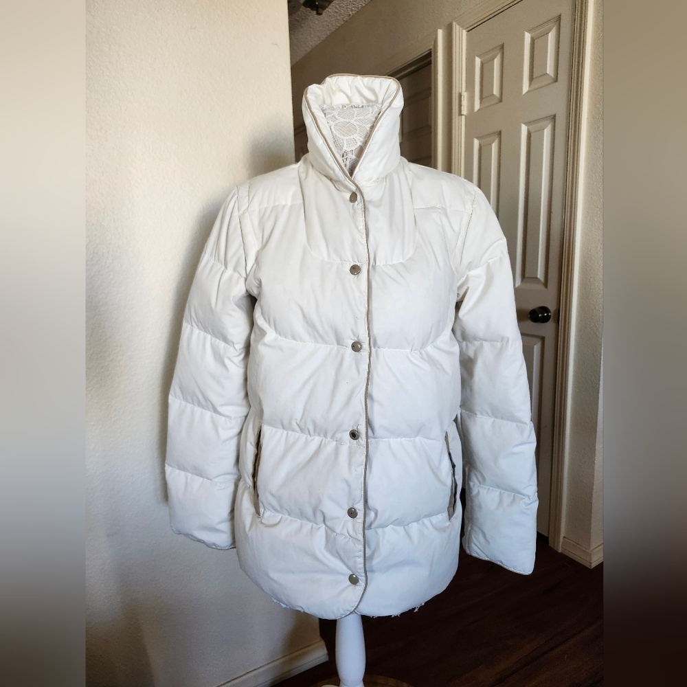 Goose Down Vintage Y2K 70's‎ Gorpcore Puffer Down Coat Size 10